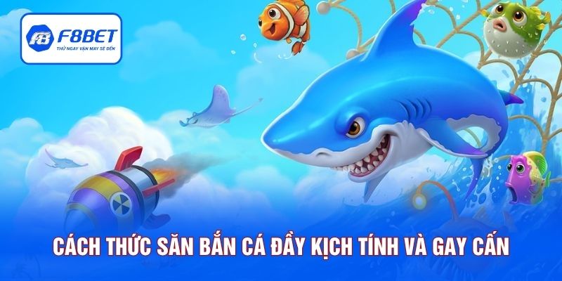 Cách thức săn bắn cá đầy kịch tính và gay cấn