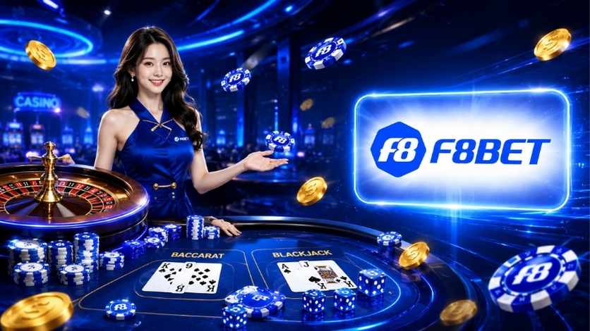 Casino online F8BET với roulette baccarat blackjack và bàn chơi trực tuyến
