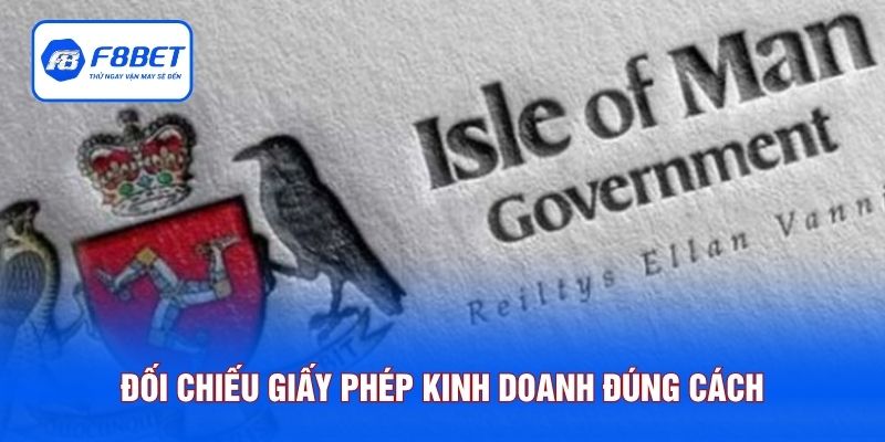 Đối chiếu giấy phép kinh doanh đúng cách