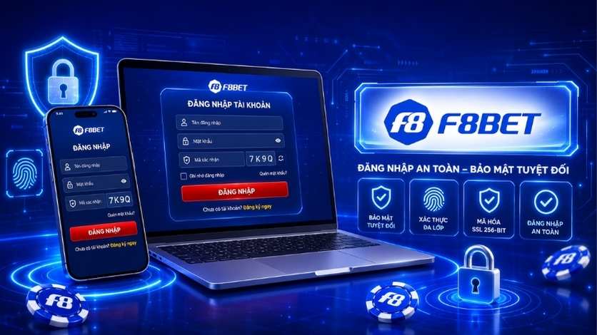 Hướng dẫn đăng nhập F8BET an toàn trên điện thoại và máy tính