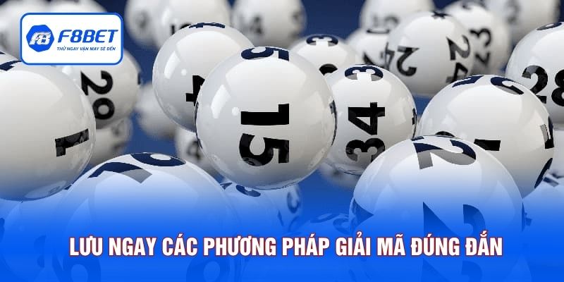 Lưu ngay các phương pháp giải mã đúng đắn