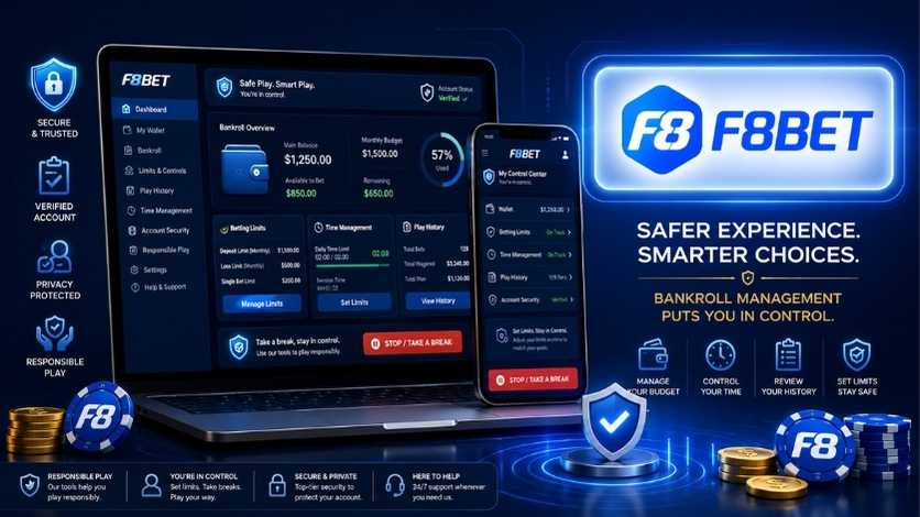 Trải nghiệm F8BET an toàn với quản lý ngân sách và biết điểm dừng